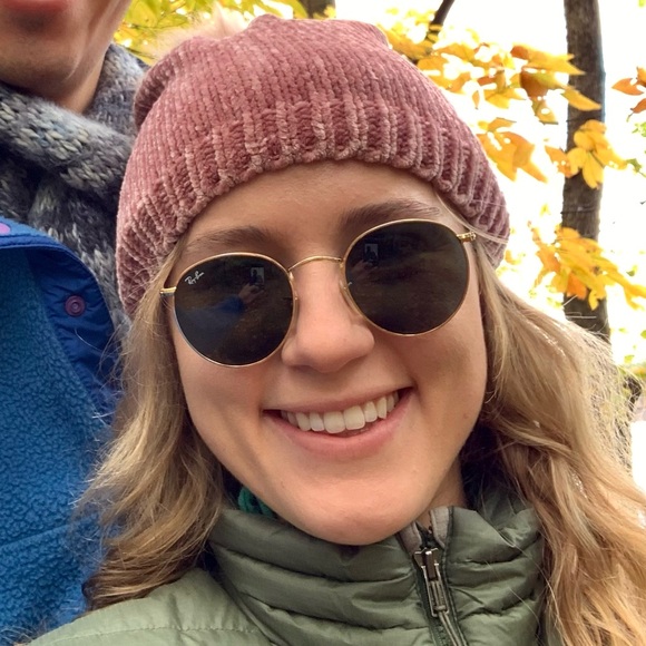 Round Gold Ray-bans - Picture 2 of 9